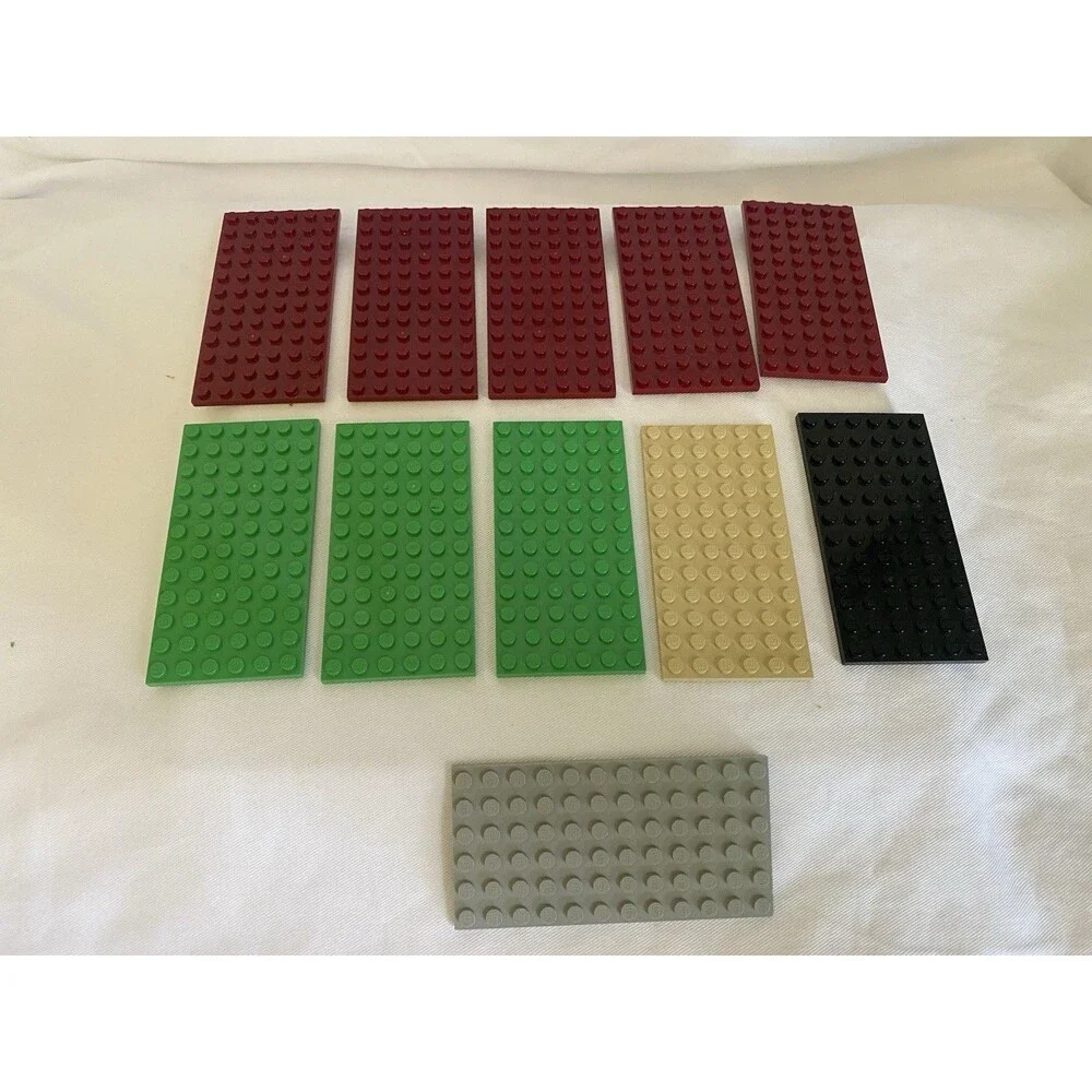 Lot of 11 LEGO 3028 Base Plate 6X12 #54